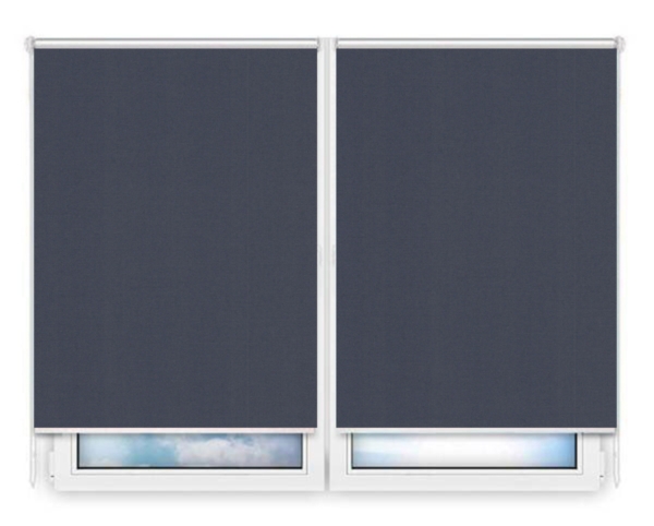 Рулонные шторы Мини Карина-темно-синий цена. Купить в «Мастерская Жалюзи»